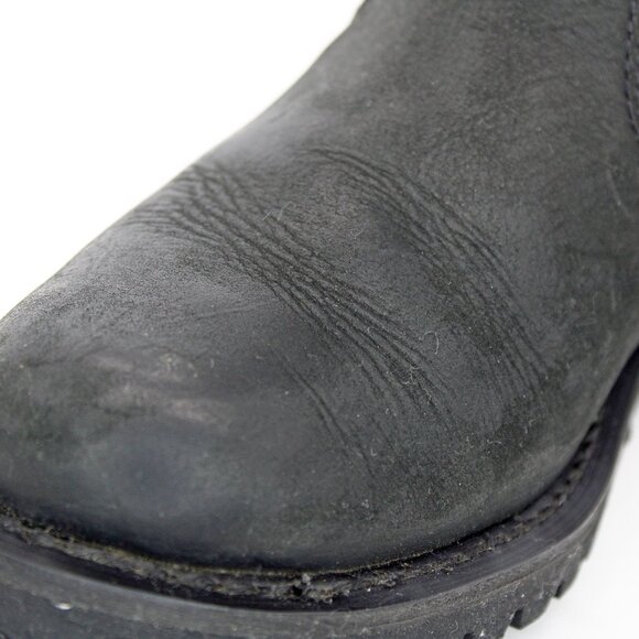 Harley-Davidson® Women's Josi Black Leather Motorcycle Boots. D87038: Size 9 M - Picture 4 of 11